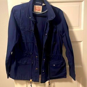 Navy Blue Levis Utility Jacket